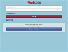 Tablet Screenshot of lmtclub.com